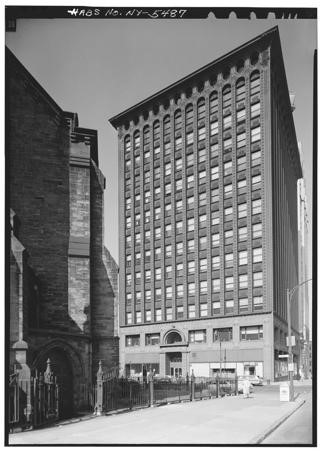 Louis Sullivan, 'The Prudential Building', (Also known as the Guaranty Building), 1894, Buffalo, NY. Photo: Jack E. Boucher. Collection Historic American Buildings Survey, National Archives, Library of Congress